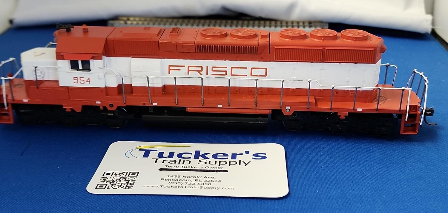 Used HO Athearn Frisco SD40-2 DC Only Road #954