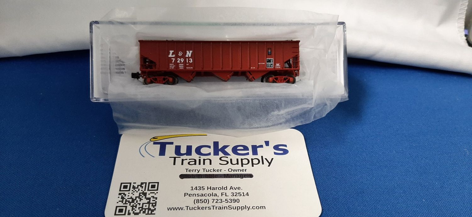 Used N Bluford 14655 14-Panel Rib Side Hopper L&amp;N (Post 74') Road #72913