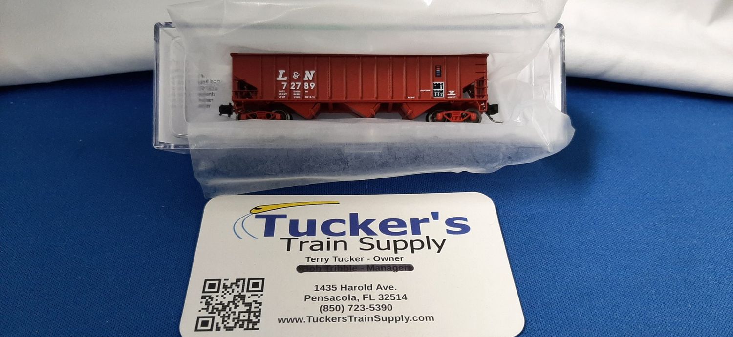 Used N Bluford 14654 14-Panel Rib Side Hopper L&amp;N (Post 74') Road #72789