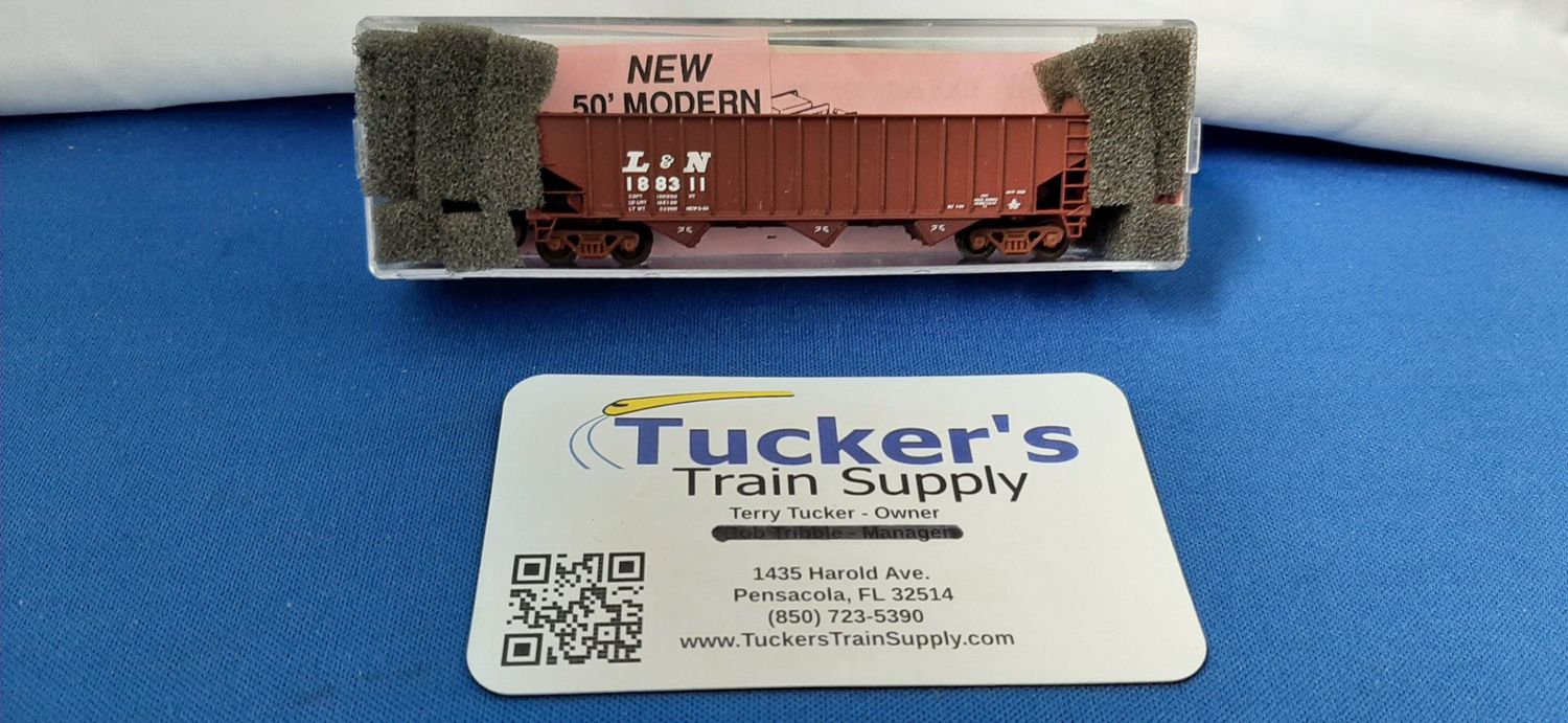 Used N Roundhouse L&amp;N 50'Rib Side Coal Hopper Road #188311