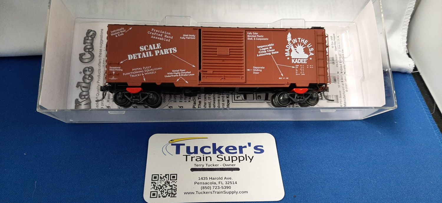 Used HO Kadee 6910 40'PS-1 Boxcar "Sample Diagram Car"