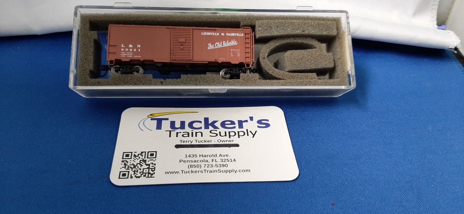 Used N 60720-10 L&amp;N 1937 40' BoxcarRoad #90621