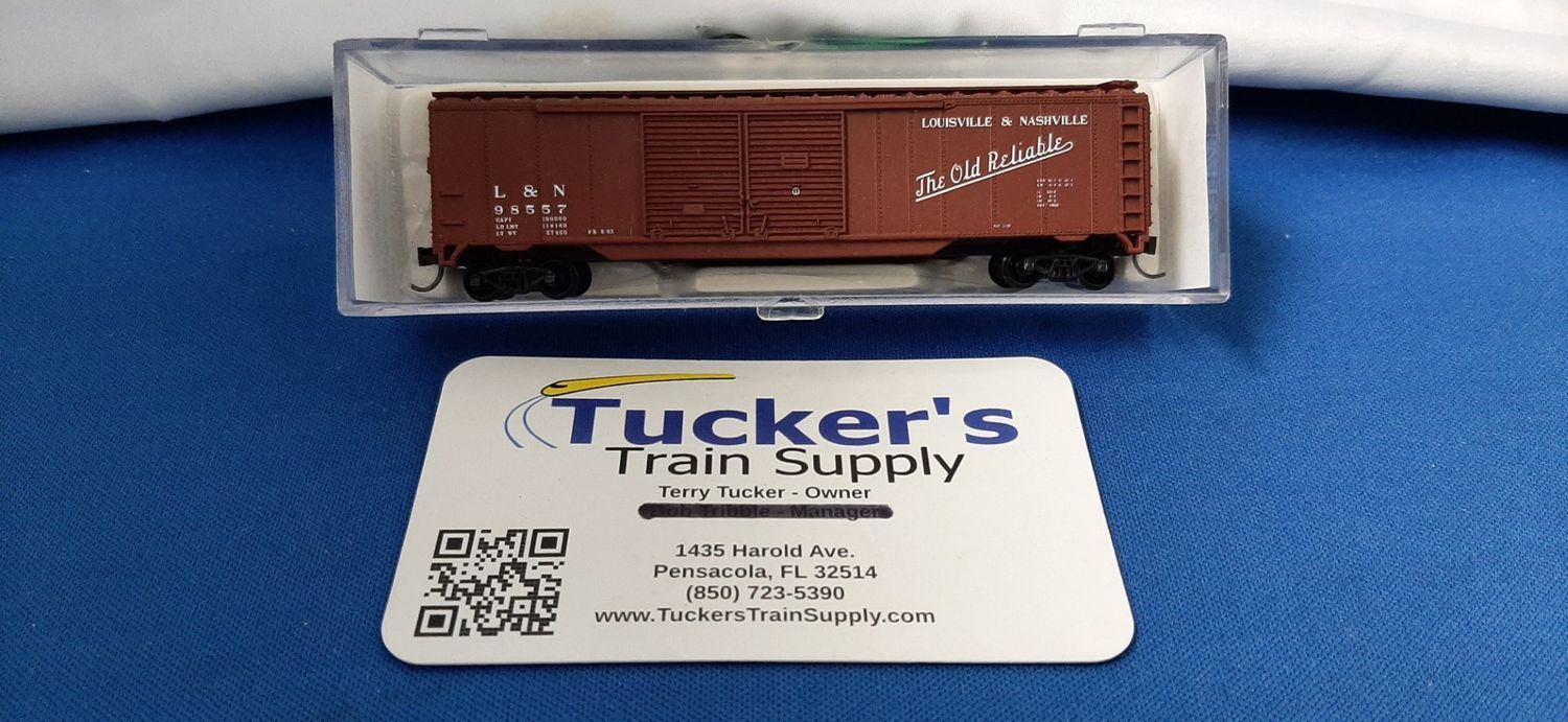 Used N Atlas 36363 L&amp;N 50' DD Boxcar Road #98557