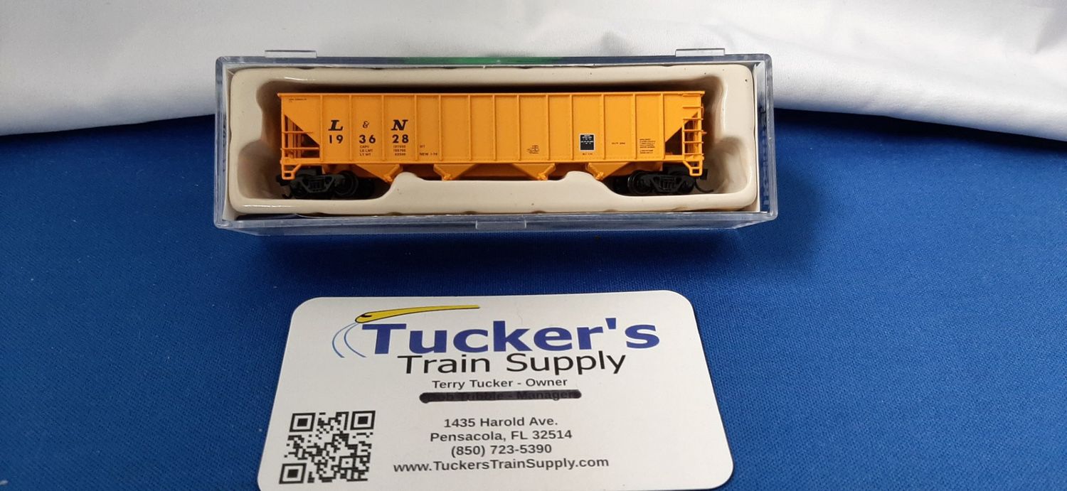 Used N Trainworx 2409-77 L&amp;N 100 Ton Quad Hopper Road #193628