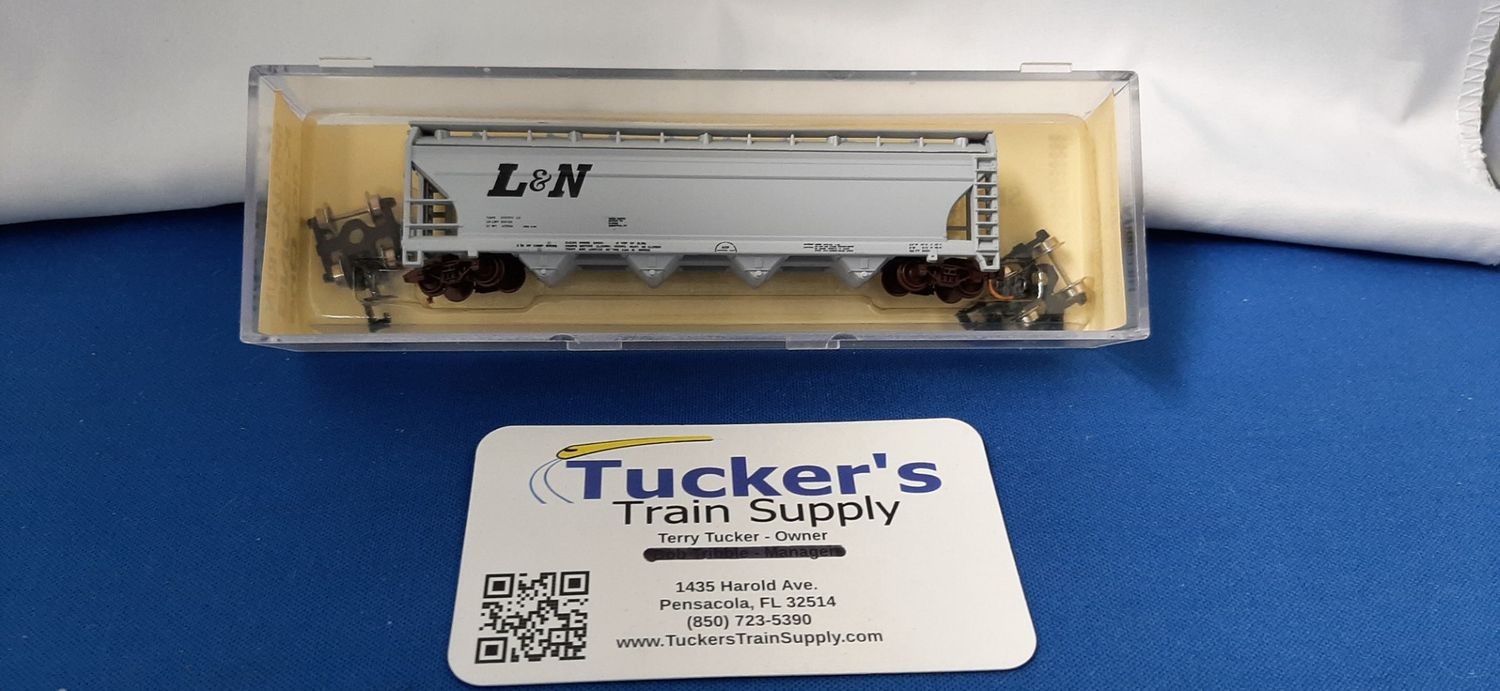 Used N Atlas L&amp;N Covered Hopper Special Run  for K_Sons Kentuckiana Society of N Scalers