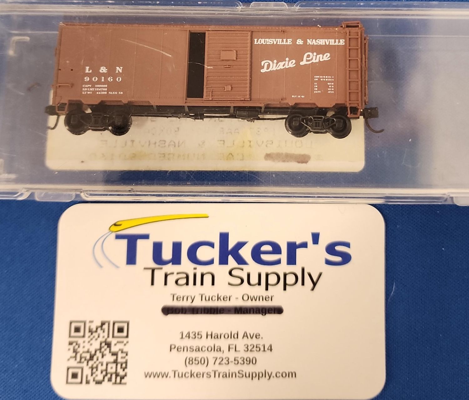 Used N Unknown L&amp;N 1937 AAR 40' Boxcar Road #90160 "Offered Exclusively by L&amp;N Historical Society"