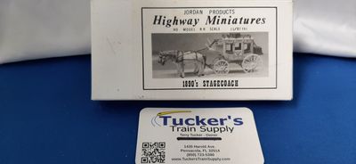 Jordan Products HO 360-230 1890's Stagecoach Kit (Complete)