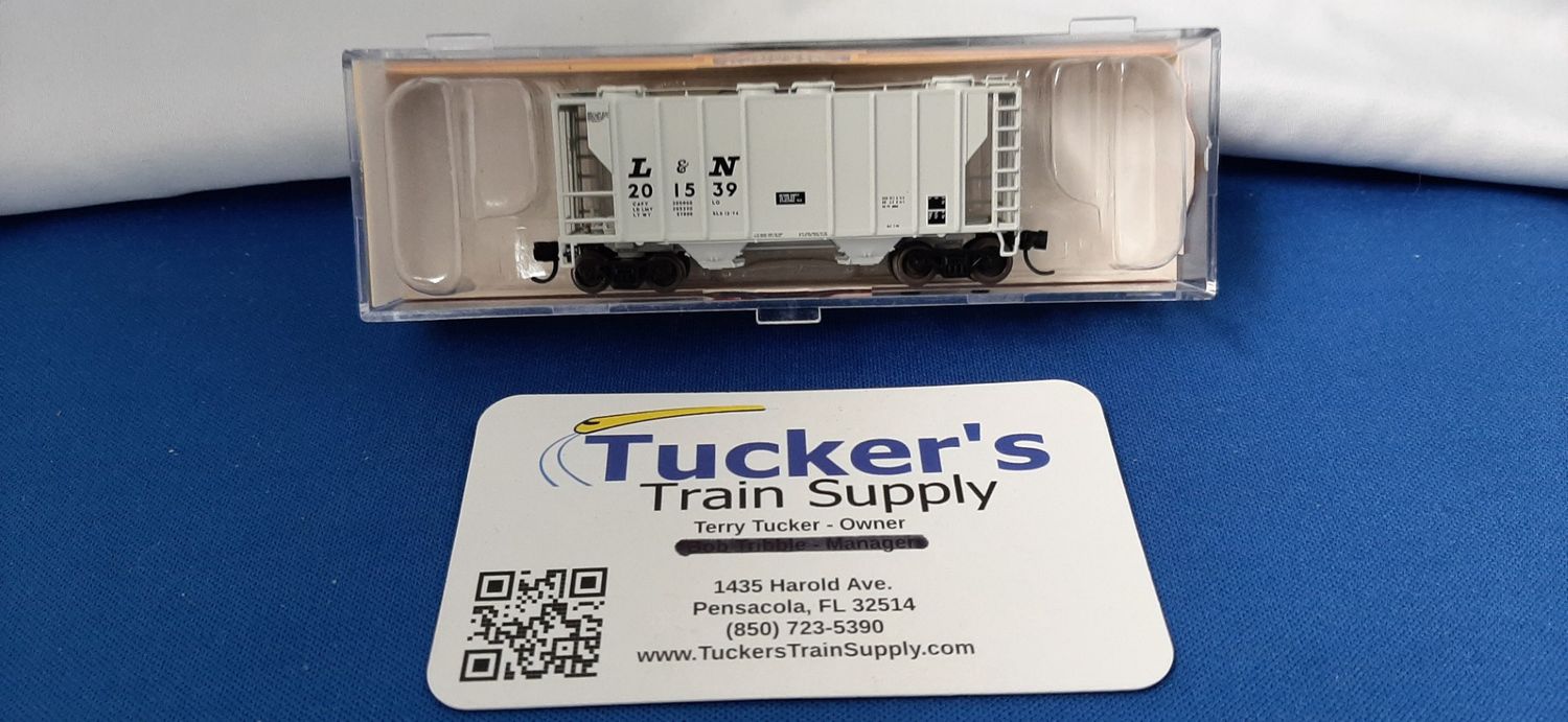 Used N Athearn L&amp;N 34' Covered Hopper Road #201539