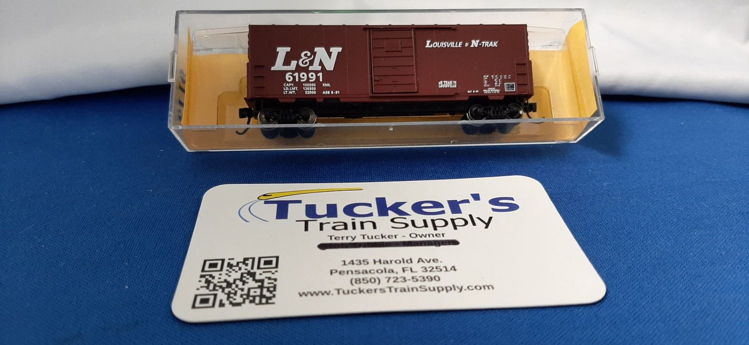 Used N Atlas L&amp;N/N-Trak 40' Single Door Boxcar Road #61991