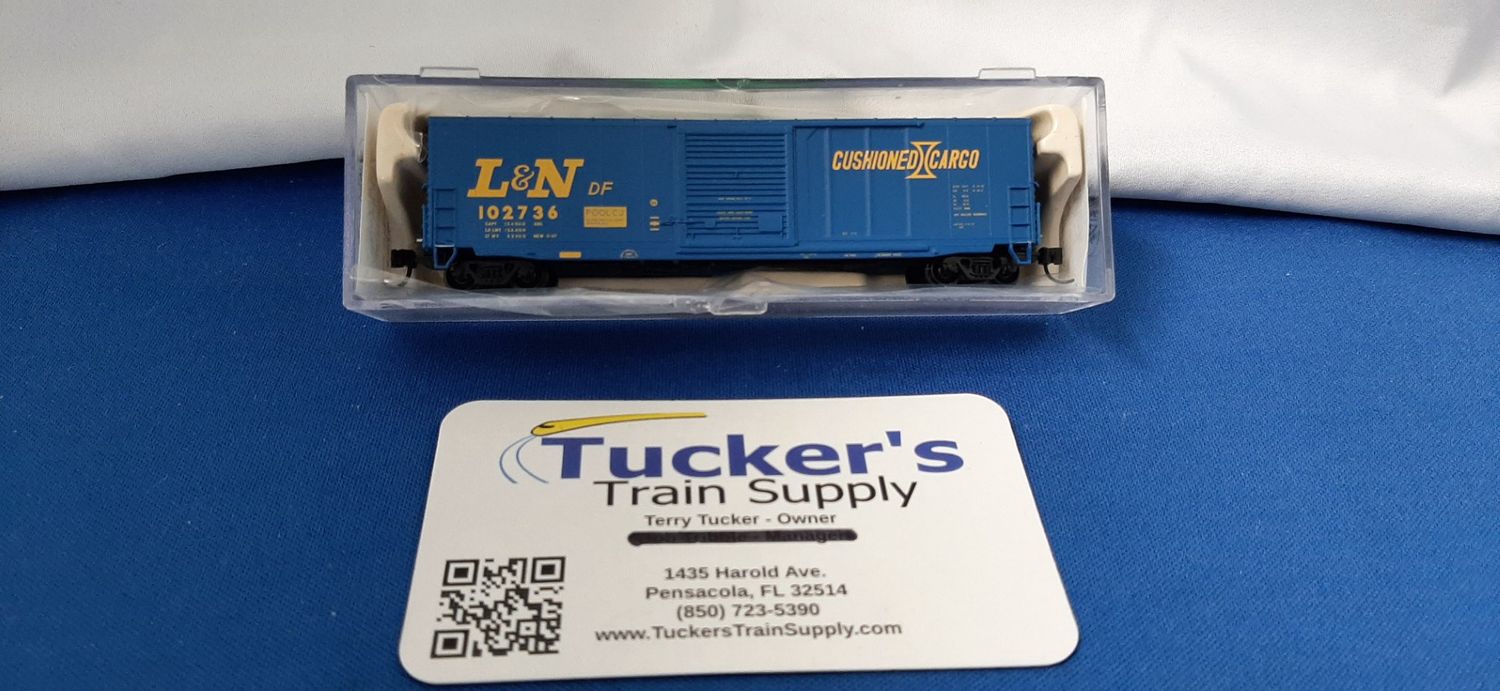 Used N Atlas L&amp;N 50' Precision Design Boxcar - Smooth Side Road #102736