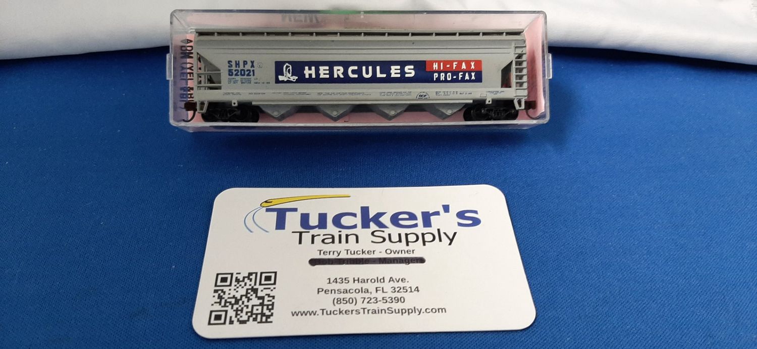 Used N Roundhouse Hercules Covered Hopper Road #SHPX52021