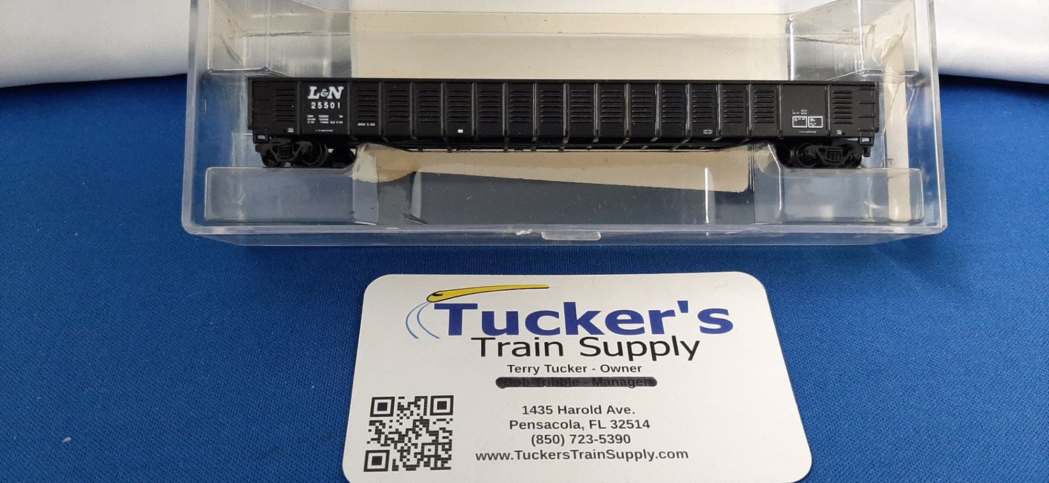 Used N LBF 5354 65' L&amp;N Mill Gondola Road #25501