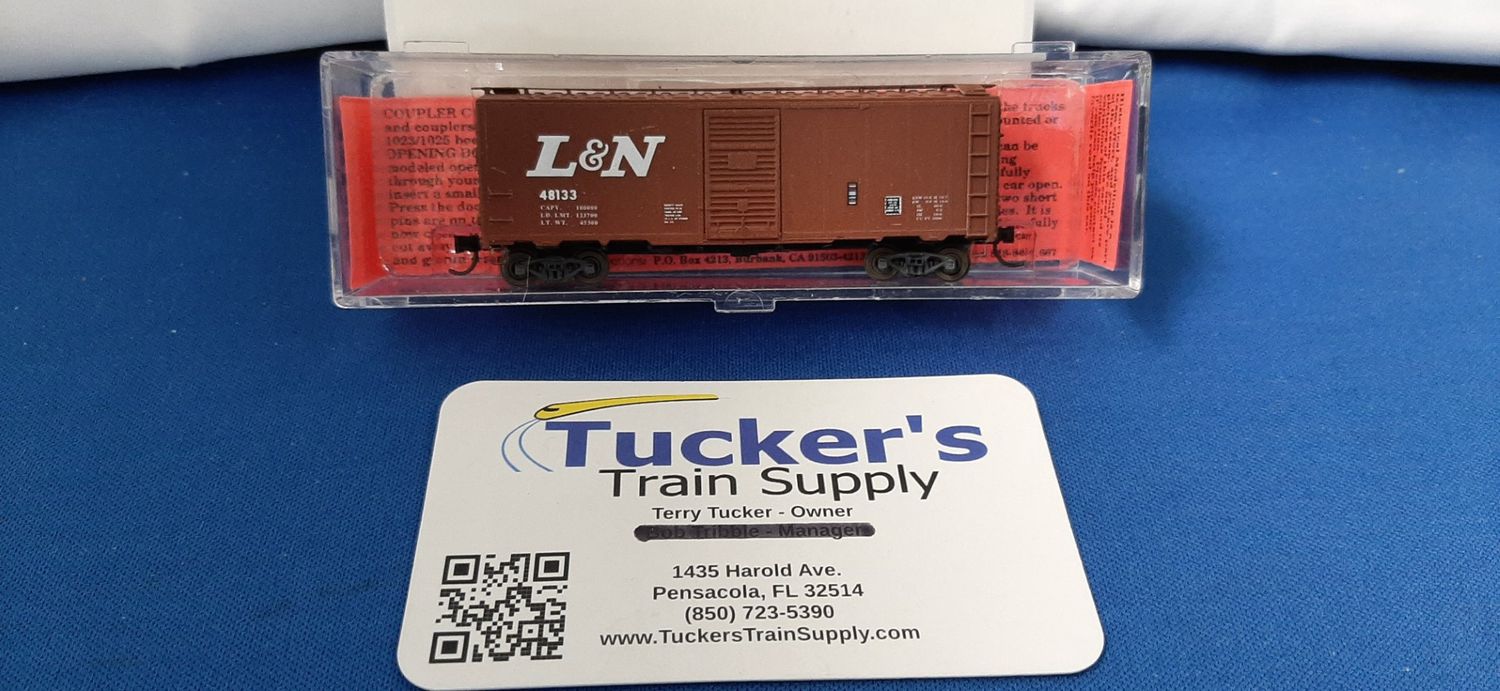 Used N Deluxe Innovations 14001 L&amp;N AAR Spec. Dimensional Data Boxcar Road #48133