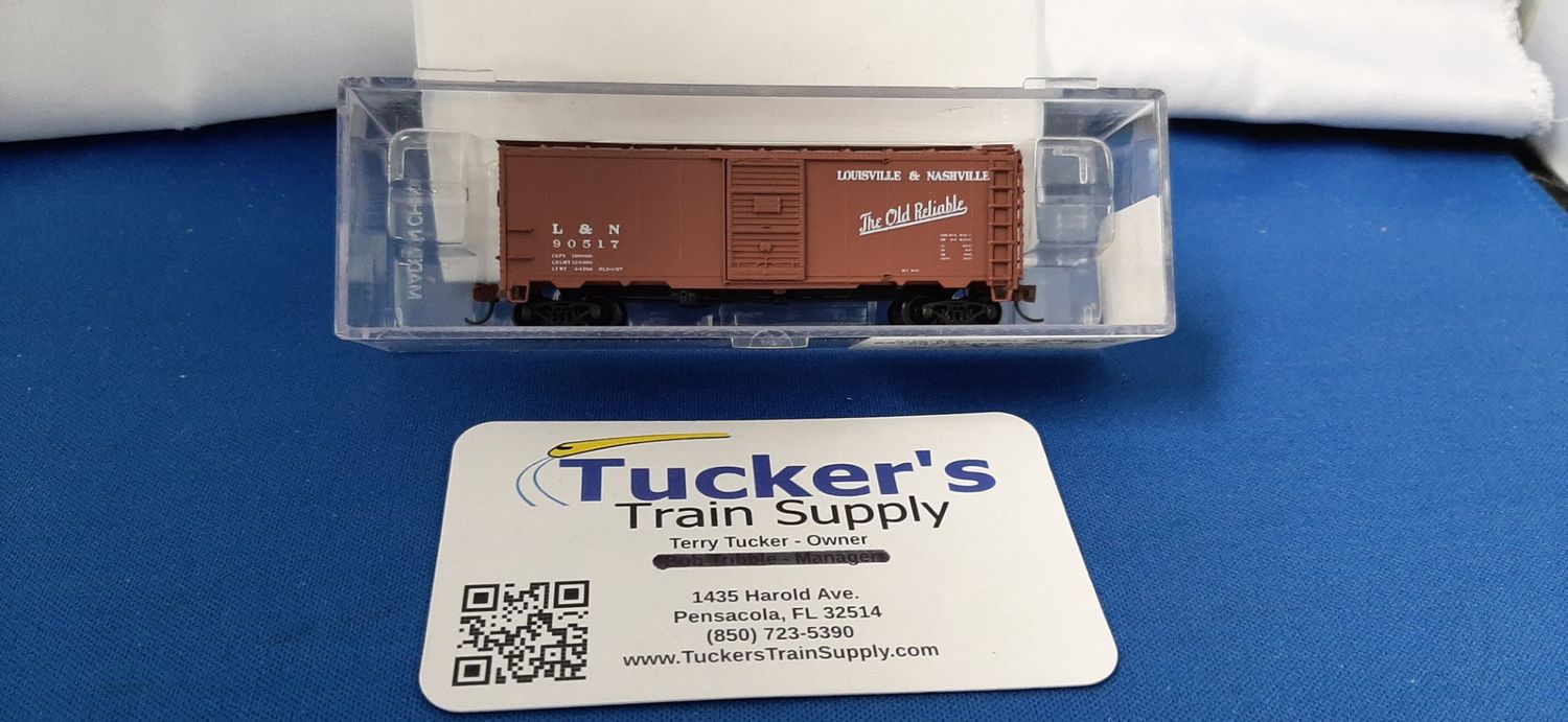 Used N Intermountain 65720-08 L&amp;N 1937 AAR 40' Boxcar Road #90517