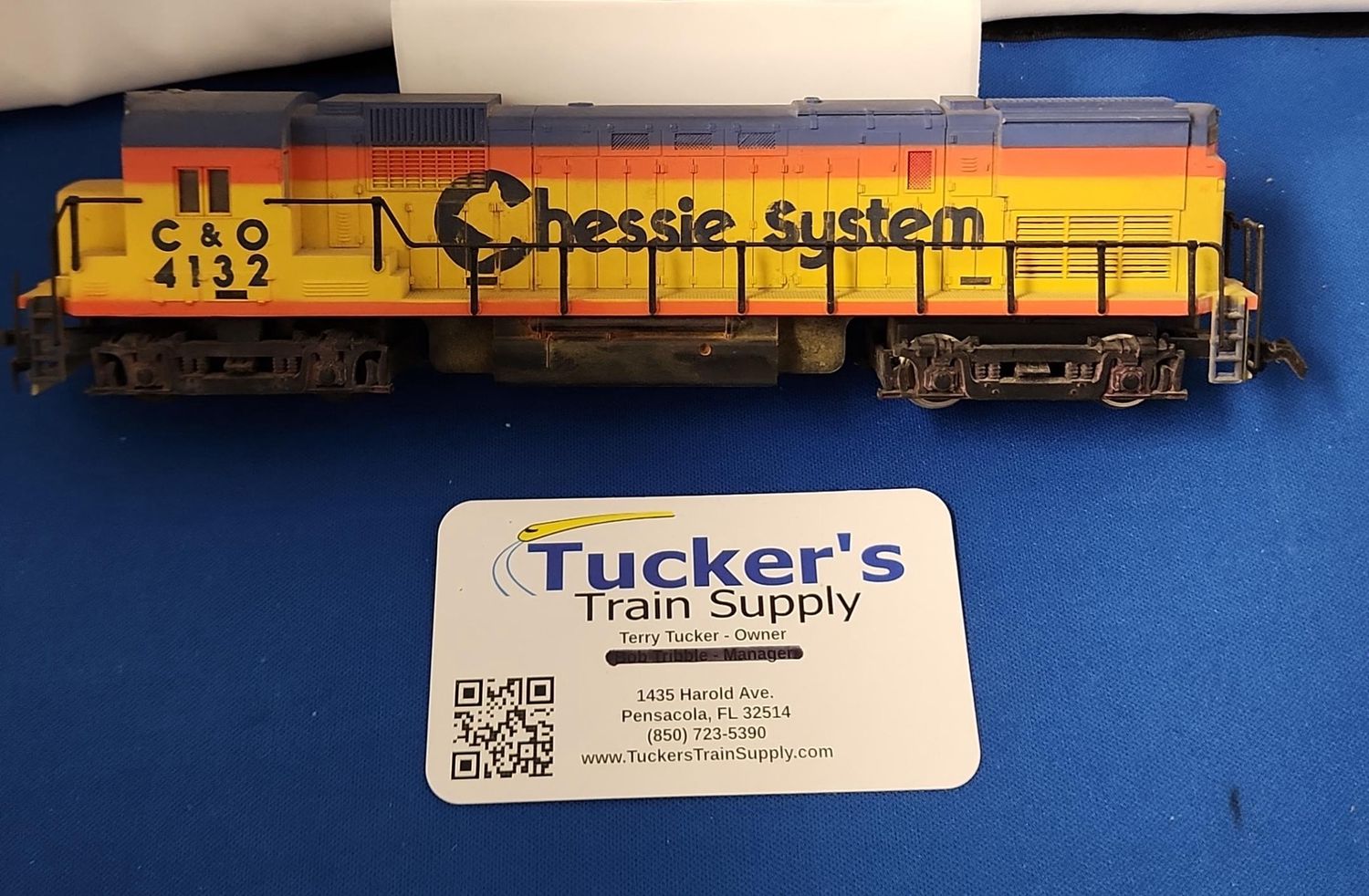 Used HO Penco C&amp;O Locomotive Road #4132