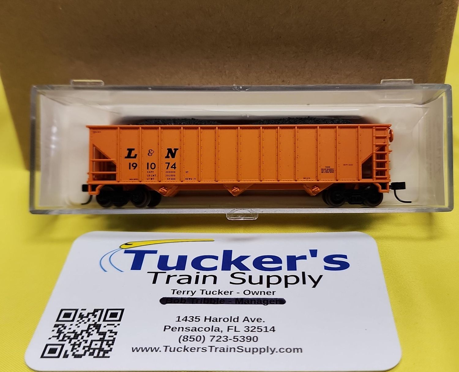 Used N Atlas 32954 L&amp;N 90 Ton Hopper Road #191074