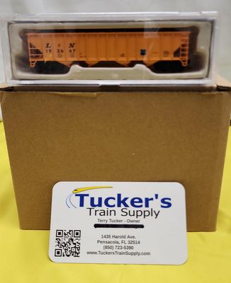 Used N Trainworx 2409-78 L&amp;N 100 Ton Quad Hopper Road #193667