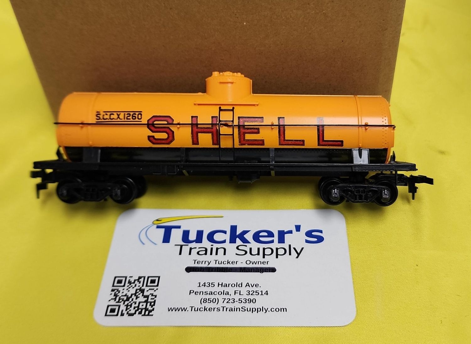 Used HO Unknown 40' Single Dome Tanker Shell Road #SCCX1260