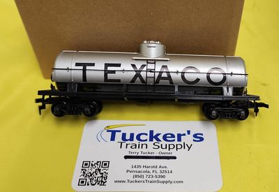 Used HO Unknown 40' Single Dome Tank Car TEXACO (No Road #)