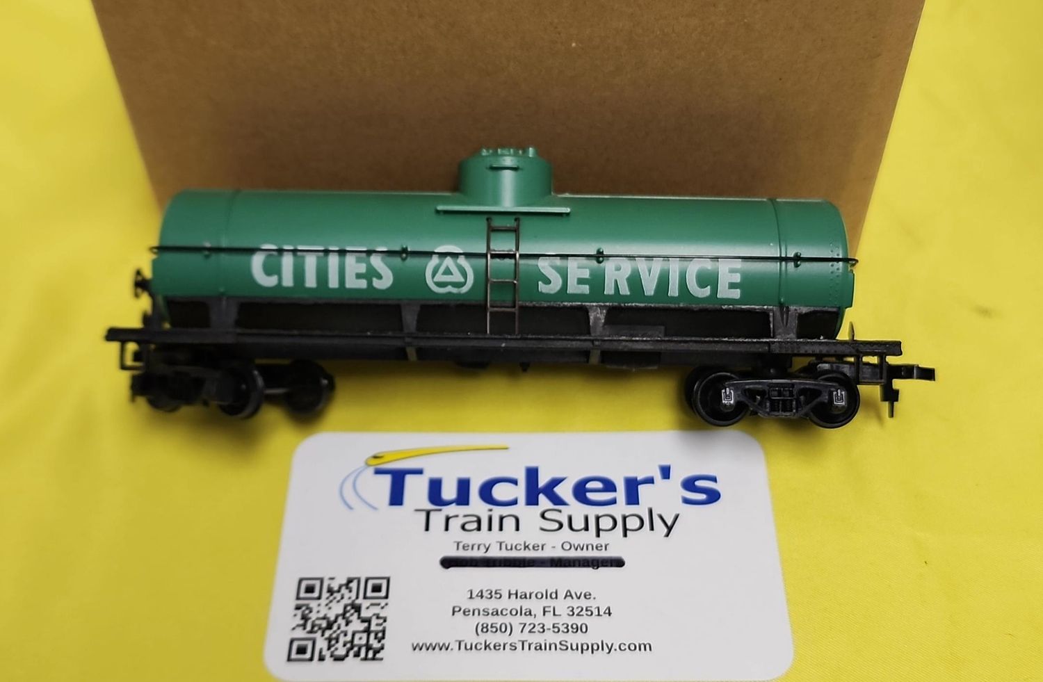 Used HO Unknown Cities Service 40' Single Dome Tank Car (No Road #)