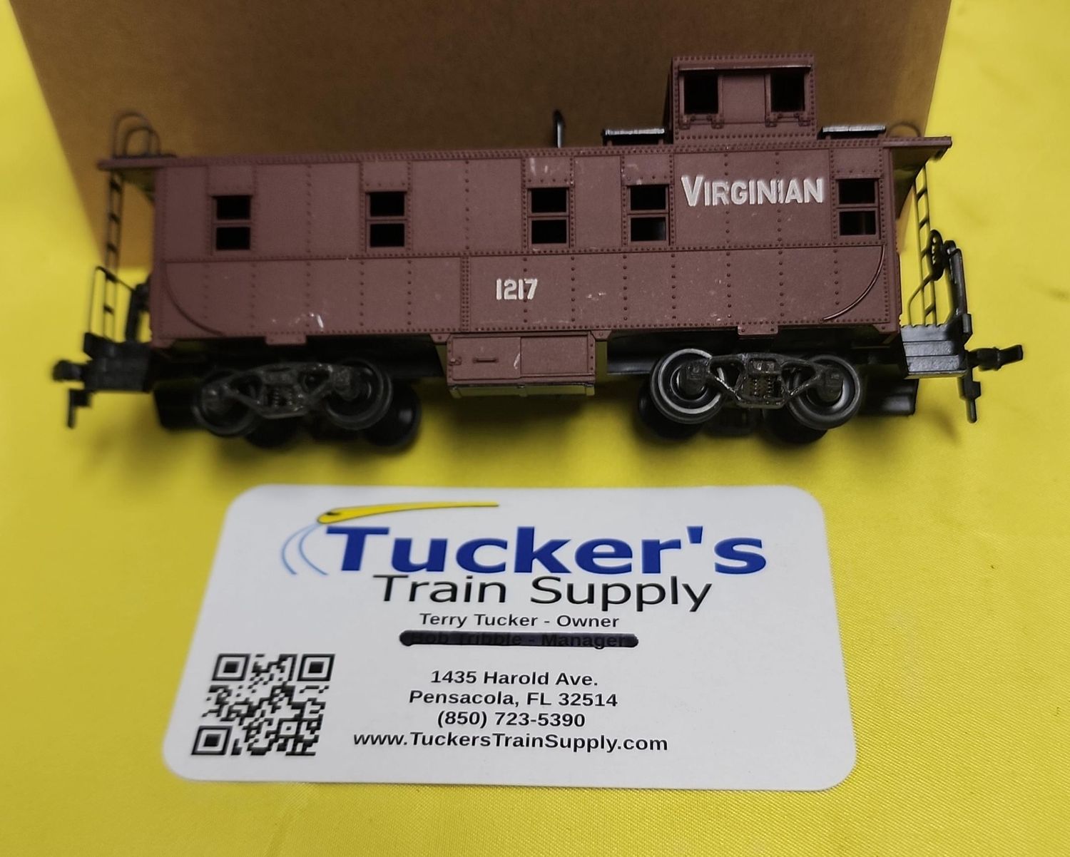Used HO Unknown Virginian Rear Coupla Caboose Road #1217