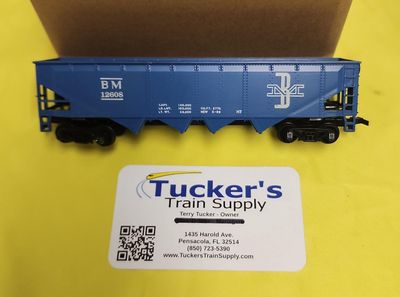 Used HO Unknown BM 4 Bay Open Hopper Road #12608