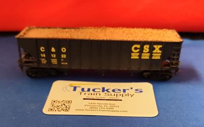 Used HO Athearn 40' Coal Hopper CSX/C&amp;O Road #141222