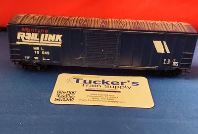Used HO Athearn 50' Montana RailLink Boxcar Road #MRL10049