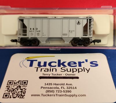 Used N Atlas 35' Covered Grain Hopper B&amp;O Road #631142