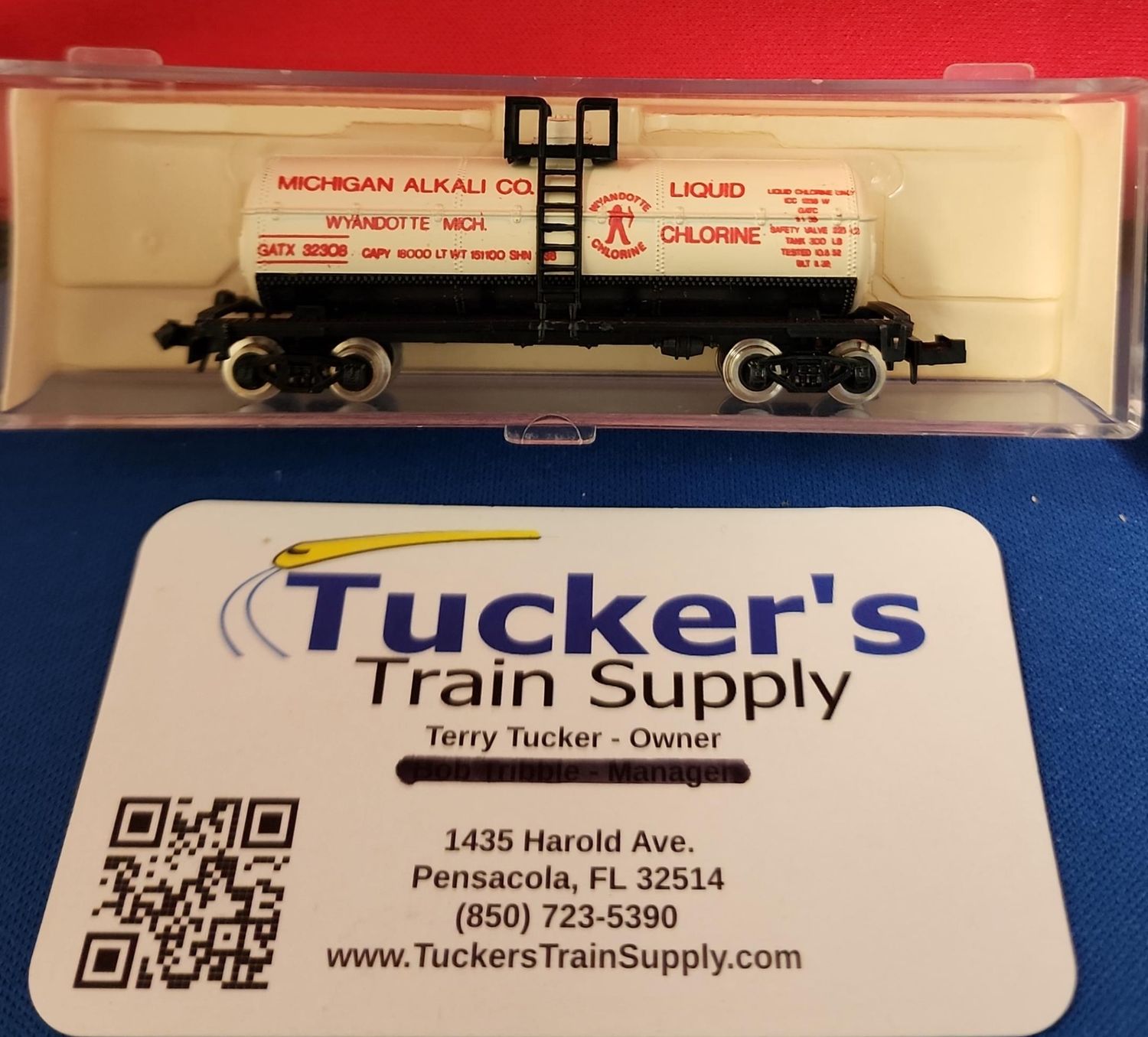 Used N Model Power 3292 Single Dome Michagan Alkali Co. Road #GATX 32308