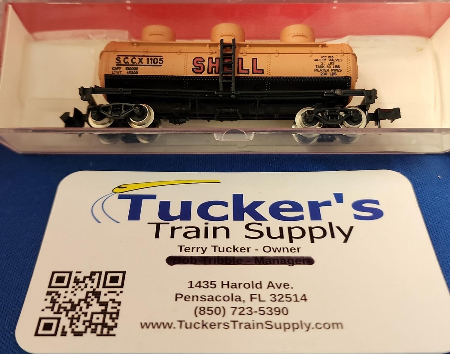 Used N Model Power 36' Triple Dome Tank Car Road #SCCX1105