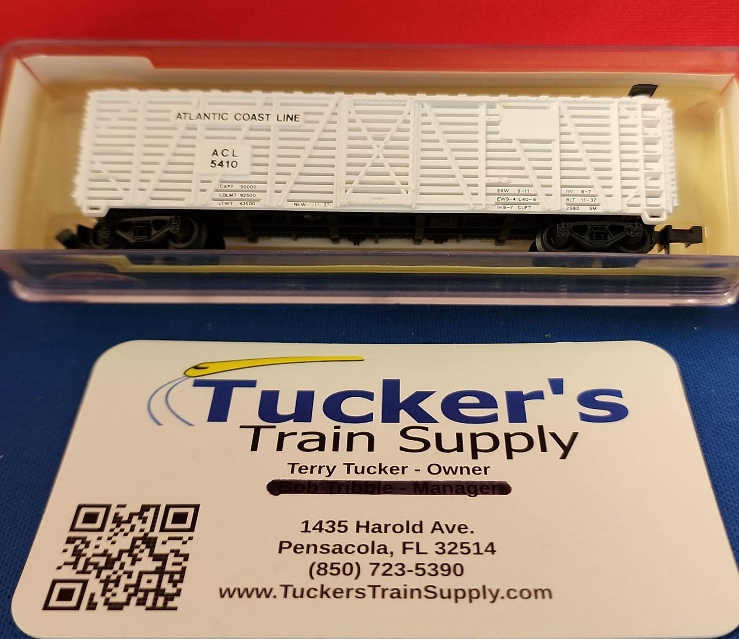 Used N Model Power 3076 ACL Cattle Car Road #5410