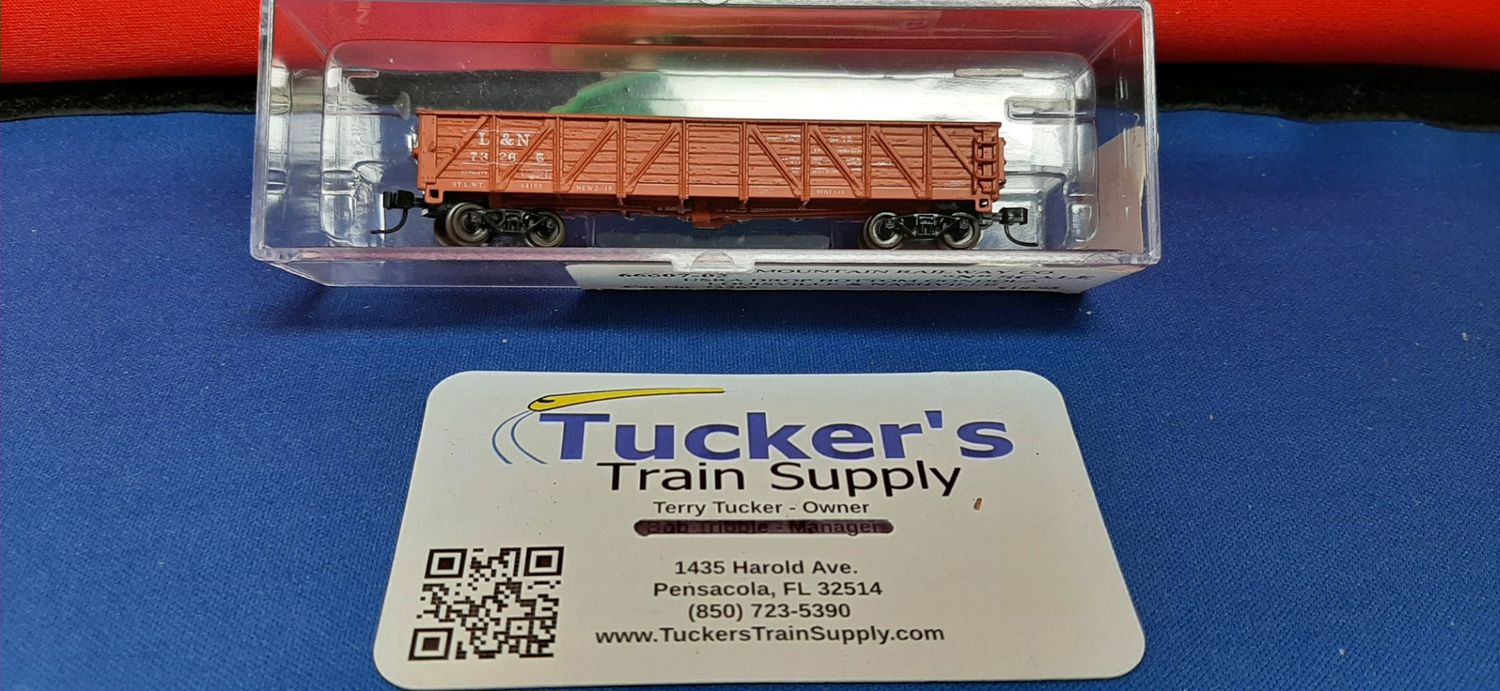 Used N Intermountain 66607-02 L&amp;N Drop Bottom Gondola Road #73265