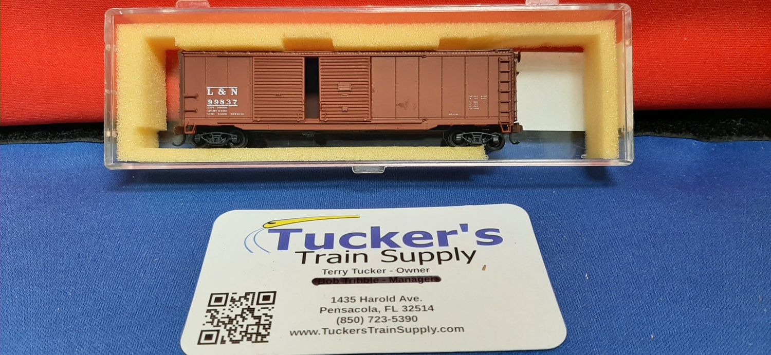 Used N Intermountain 60615-03 50' Standard Door Boxcar L&amp;N Road #99837