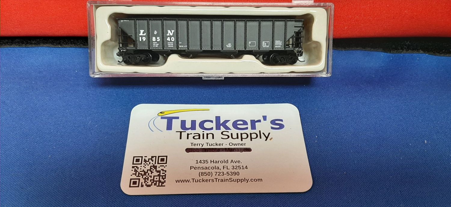 Used N Trainworx L&amp;N Quard Hopper w/ Load #198540