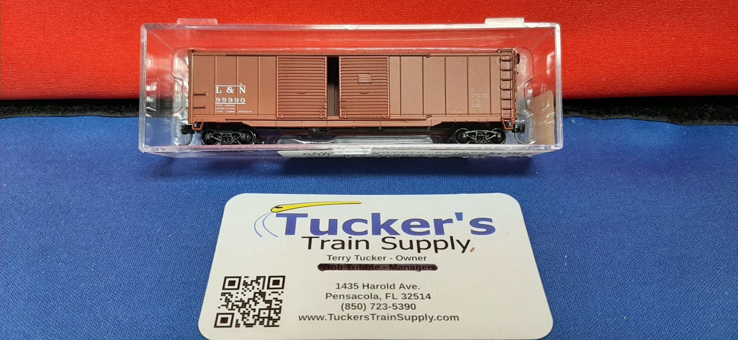 Used N Intermountain 65615-12 L&amp;N 50' AAR Standard DD Boxcar Road #99990