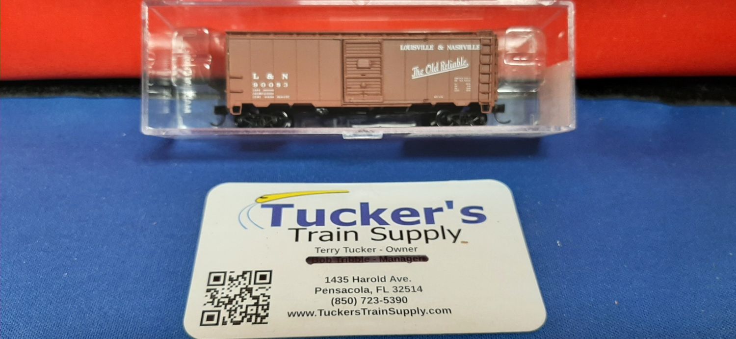 Used N Intermountain 65720-02 L&amp;N 1937 AAR 40' Boxcar Road #90083