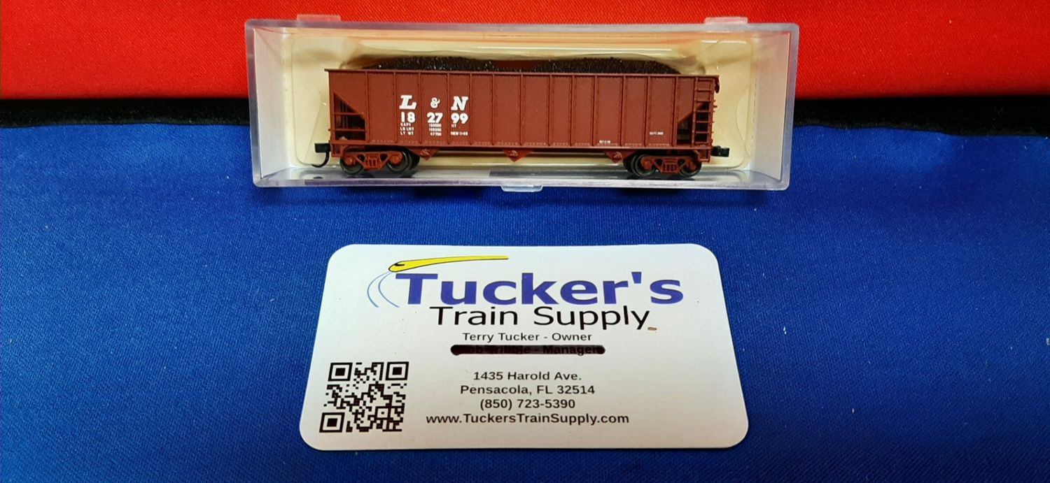 Used N Atlas 50000318 L&amp;N 90 Ton Hopper w/Load Road #182799