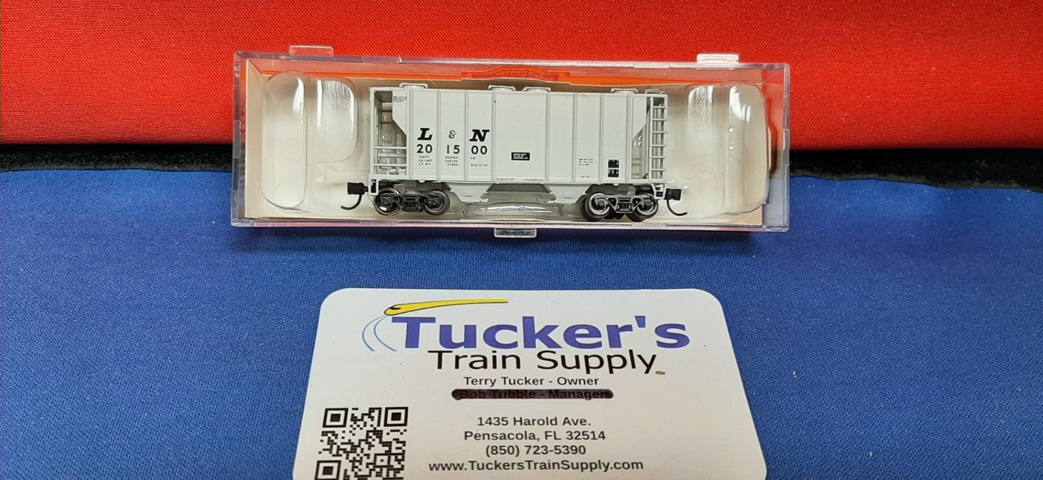 Used N Athearn L&amp;N 34' PS2-2600 Covered Hopper Road #201500