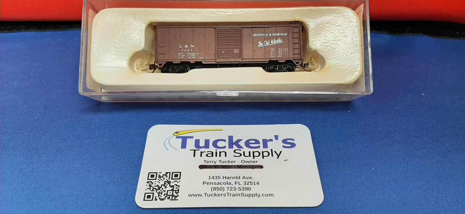 Used N Con-Cor 001-100107 L&amp;N 40' Boxcar Road #7427