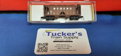 Used N Loco-Motives 12020 Monon 2-Bay Covered Hopper Road #4292