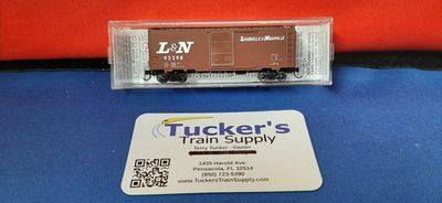 Used N Micro-Trains L&amp;N 40' Boxcar Road #92398