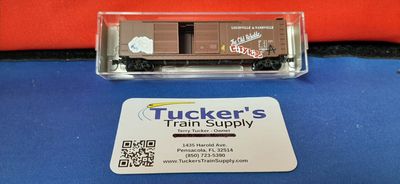 Used N Micro-Trains Boxcar Road #98446