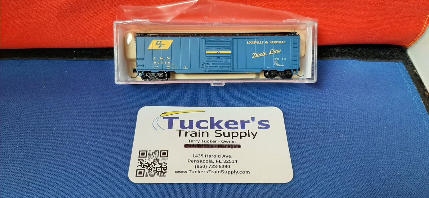 Used N Atlas L&amp;N 50' Single Door Boxcar Road #97380