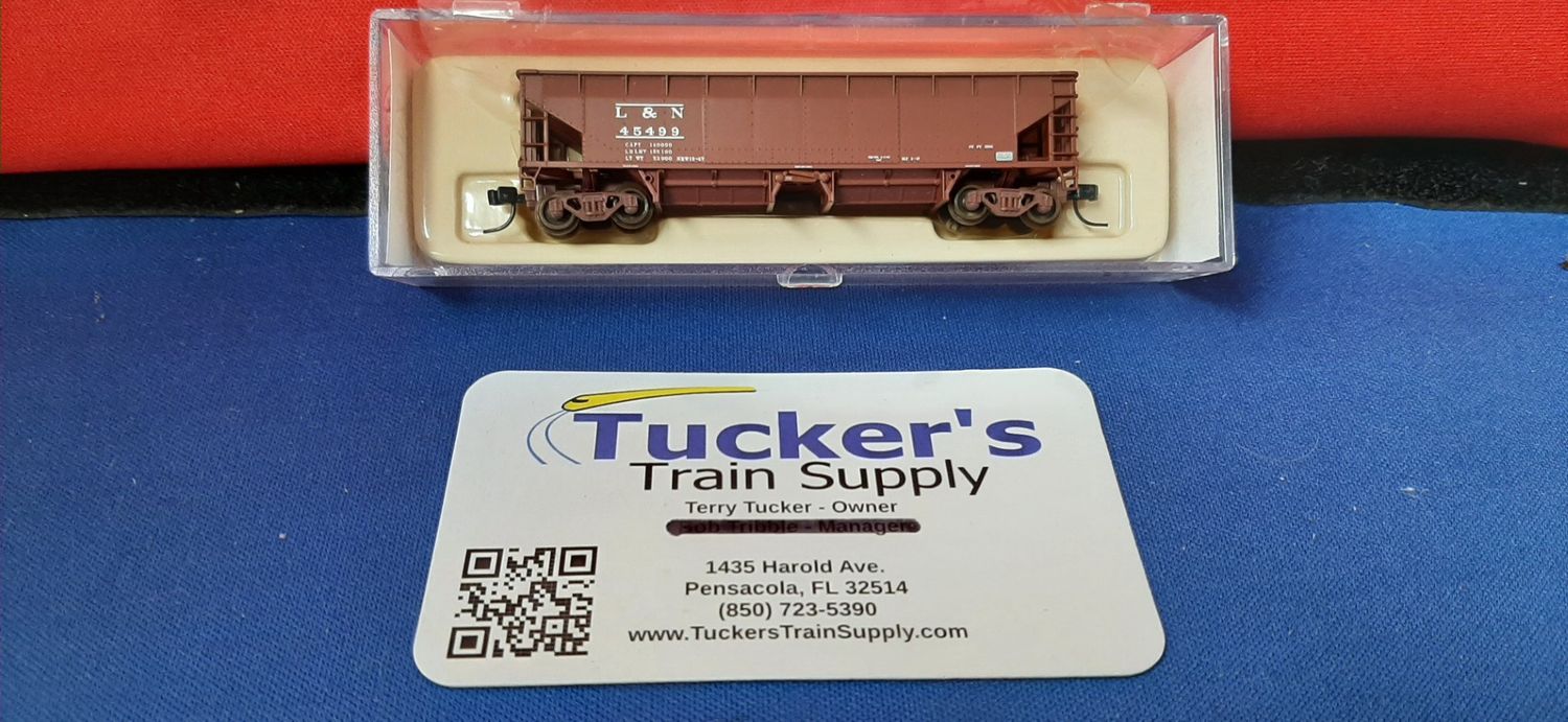 Used N L&amp;N 70 Ton Hart Ballast Car Road #45499