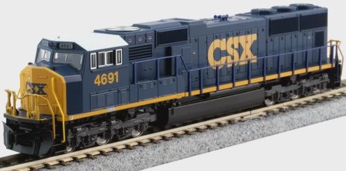 Kato N 176-7616 CSX SD70M Road #4697