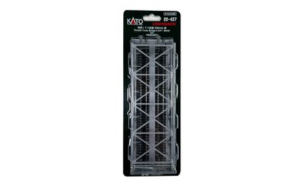 Kato N 20-437 Double Truss Bridge, Silver