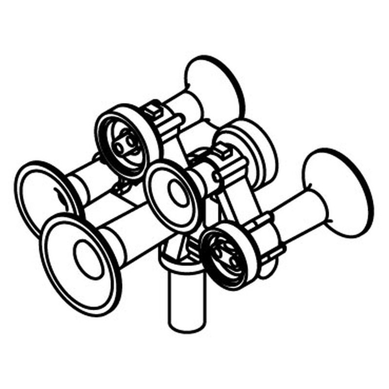 Athearn HO ATH2045 Nathan Horn M5R24 (3-Pack) Gold