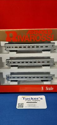 Used N Rivarossi Santa Fe 3 pc Passenger Set #517