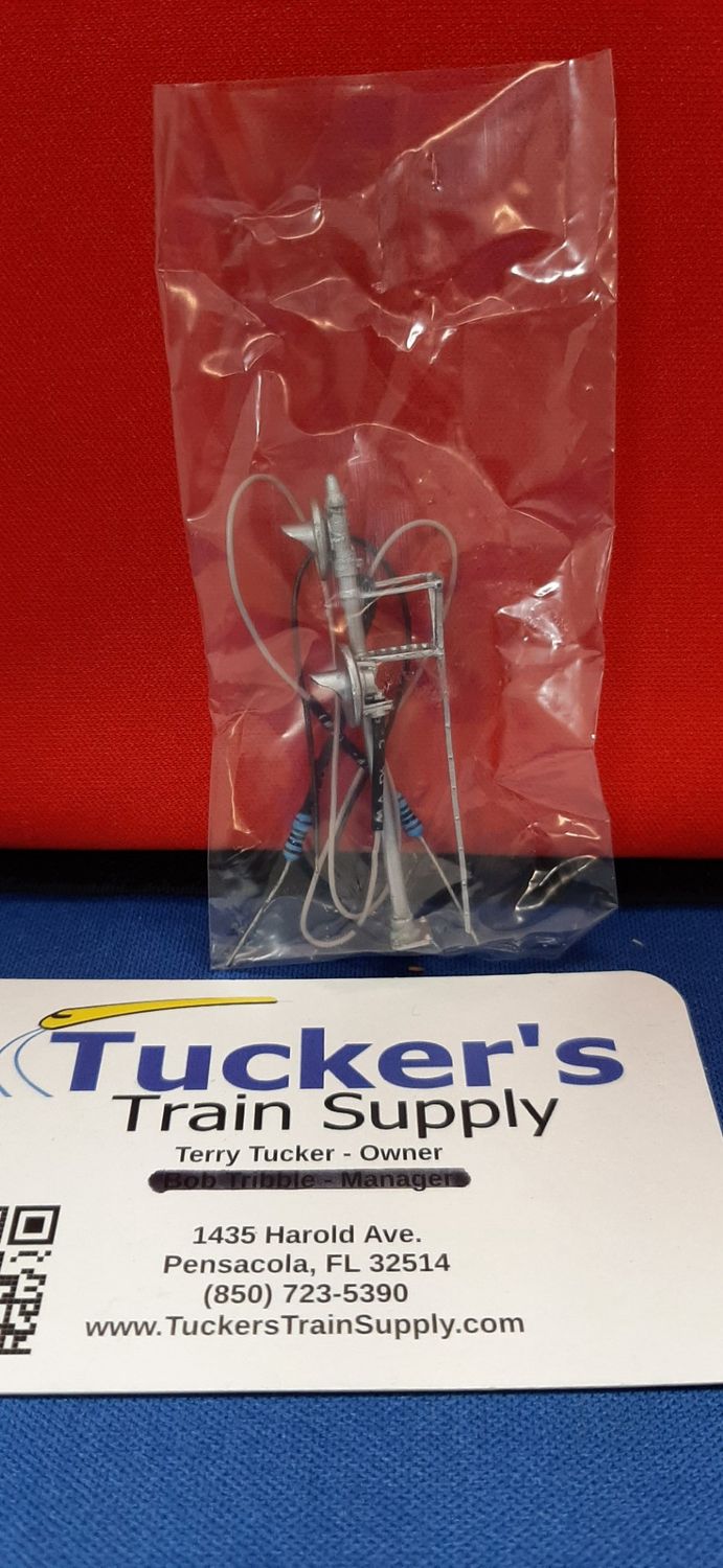 NJ International HO Color Light Double Target Silver #1347